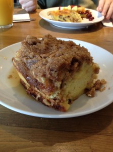 This is French Toast Bread Pudding.  I have now died from glee.