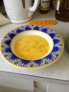 I use four eggs to make six pieces of coconut french toast