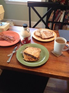 Serve with maple syrup and enjoy!